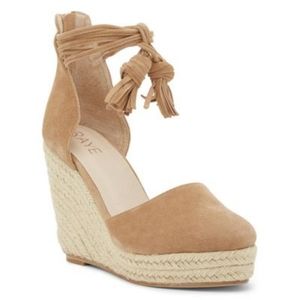 Raye brand ”Dixie" style luxe wedge platform sandal